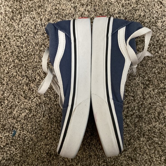 Kids size 12 blue vans - Picture 3 of 6